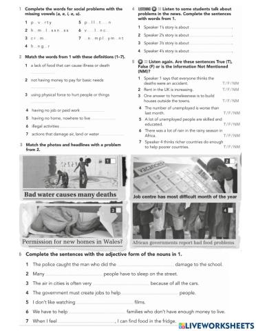 GW A2 u8 Voc Social problems WB