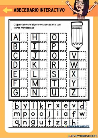 Abecedario interactivo