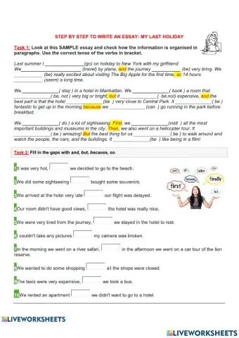 My last holiday - connectors