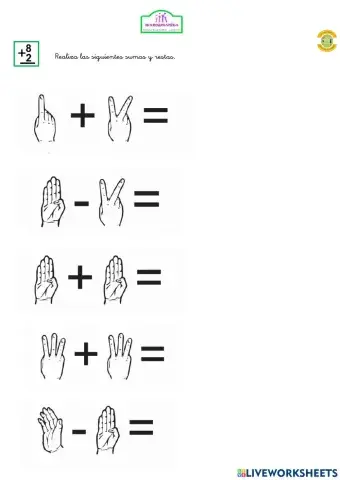 Sumamos con las manos