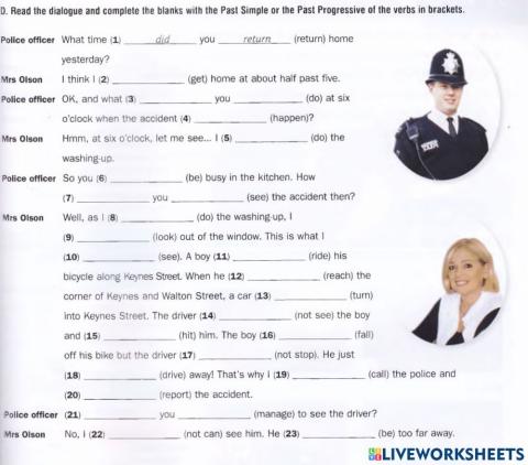 Past Simple or Continuous