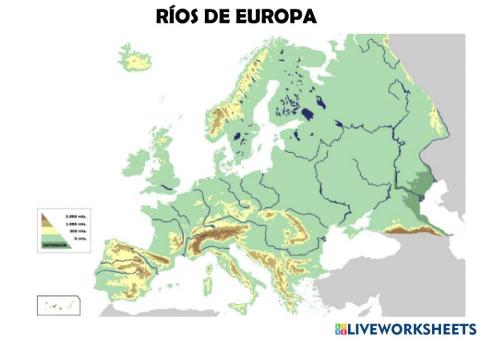 Ríos de Europa