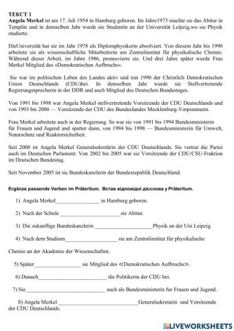 Uber den Lebenslauf sprechen