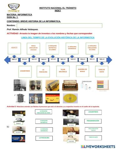 Breve historia de la informática