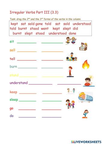 Irregular Verbs Part III (3.3)