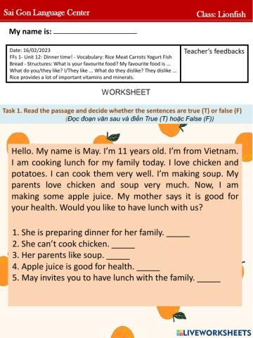 Lionfish FFs1-Unit 12 (14.02)