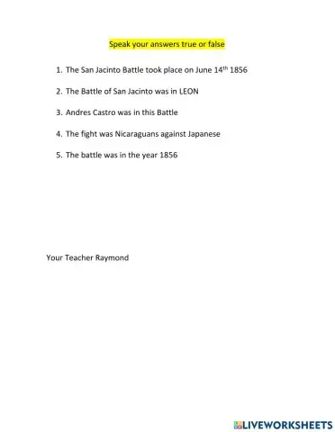 English 11th Grade Historical Events