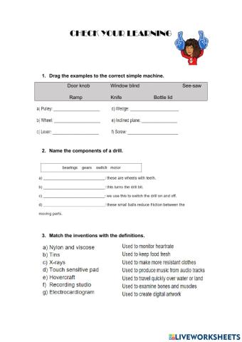 Machines and technology sfj