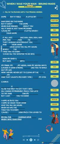 When I Was Your Man - Bruno Mars