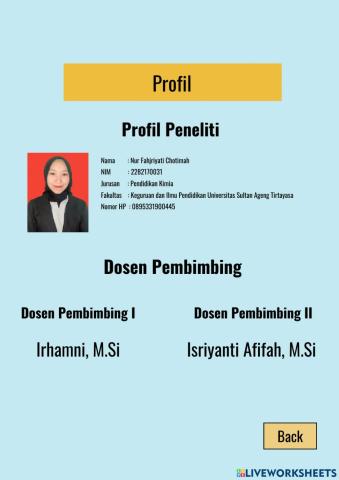 Sistem Periodik Unsur Bagian VIII