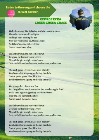 George Ezra - Green Green Grass