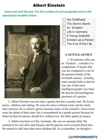 Albert Einstein