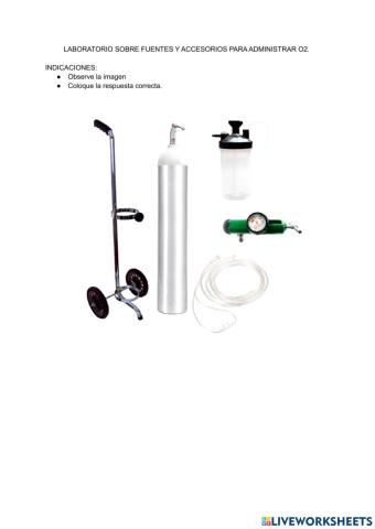 Fuentes y Accesorios de O2