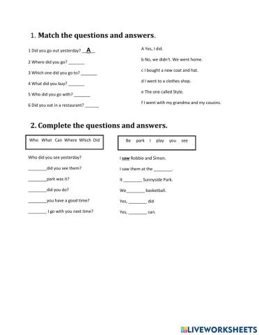 FF4, Unit 3, Lesson 3