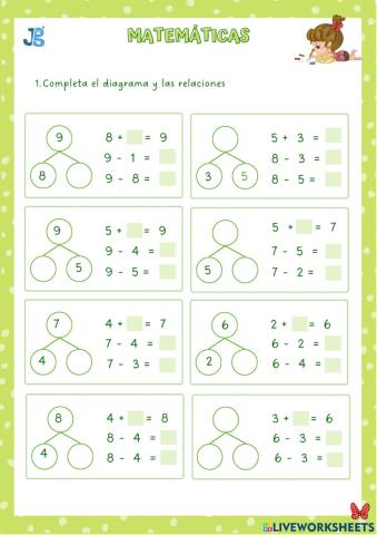 La resta en árbol II