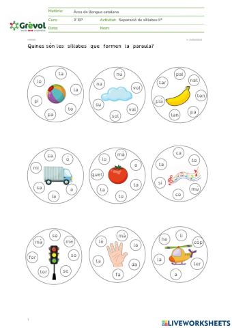 Separació de síl·labes