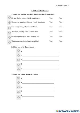 Weather -Unit 4 - 6ºEP