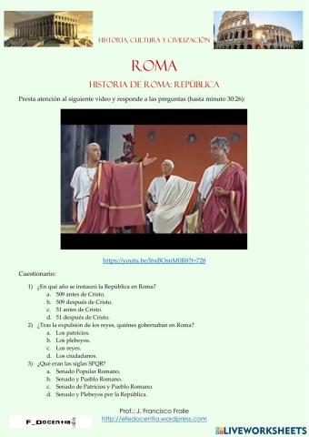 Historia de Roma: República