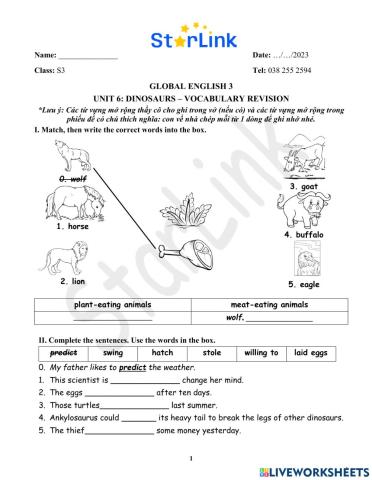 ONLINE-Foreign-W25-S3-U6-VOCAB-REVISION.