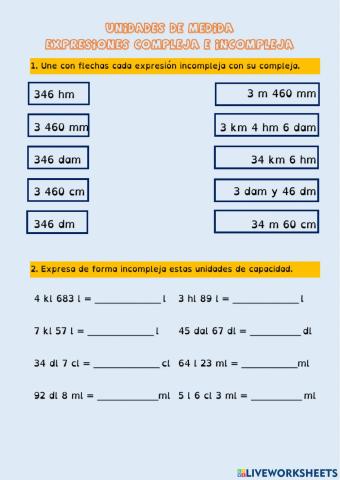 Expresiones compleja e incompleja