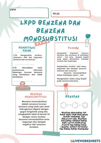 Benzena dan Benzena Monosubstitusi