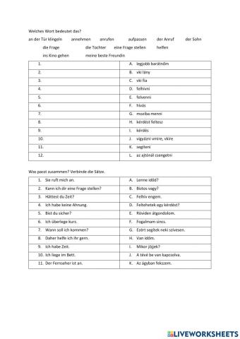 Wortschatz - Deutsch Ungarisch - Babysitten