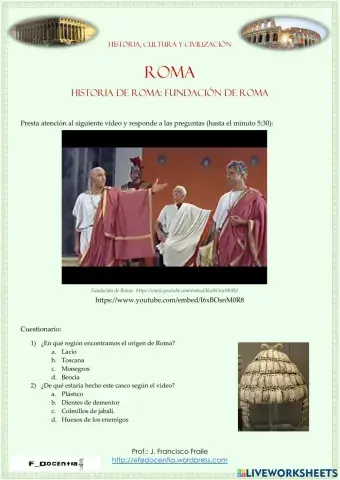 Historia de Roma - Fundación