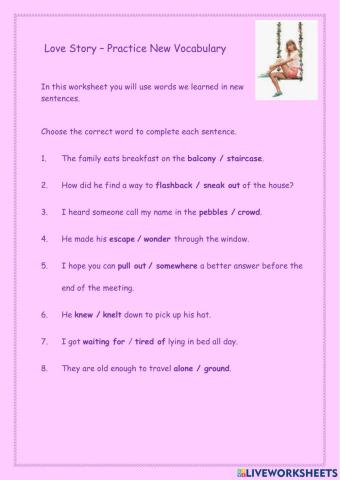 Choose the correct word