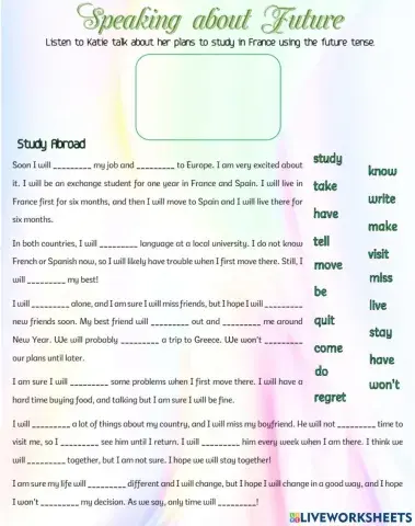 Future Simple Listening