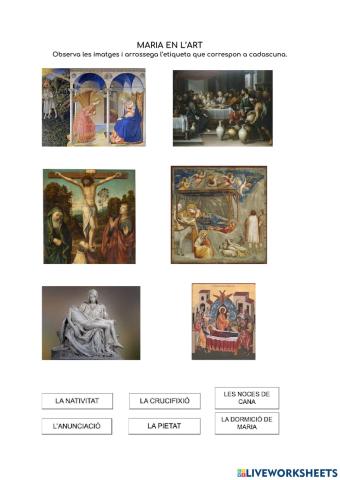 Maria en l'art