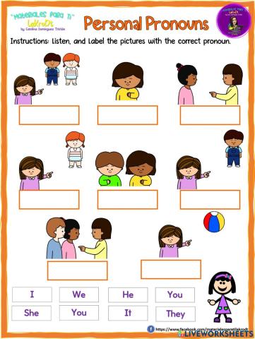 Personal Pronouns
