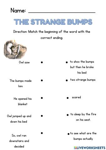 Owl At Home: The Strange Bumps