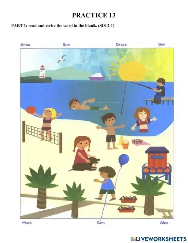 Starters-Practice 12