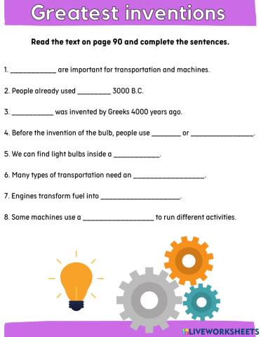 Great inventions - Big English 5 Unit 7
