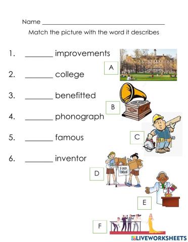 Unit 5-2 picture vocab