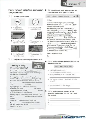 Can-Must-Can't-Mustn't