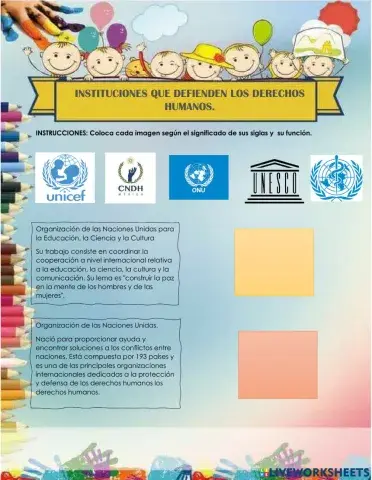 Instituciones que defienden los derecho humanos