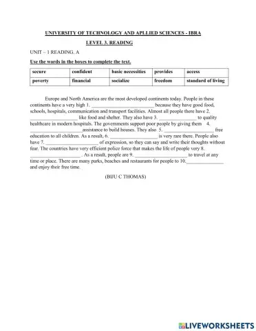 U1 R Voc all countries