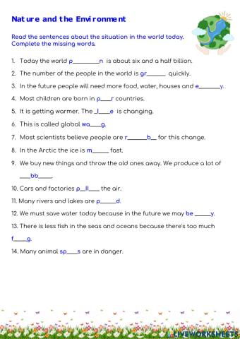 Nature and Environment