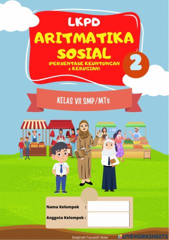 LKPD Aritmatika Sosial Pertemuan 2