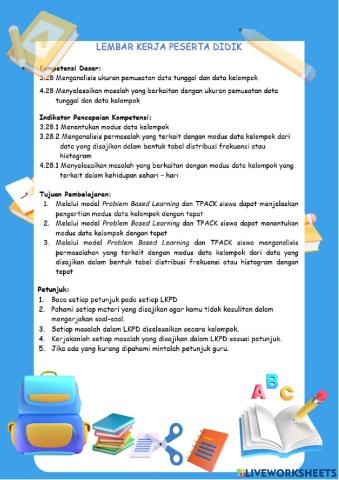 Lembar Kerja Peserta Didik