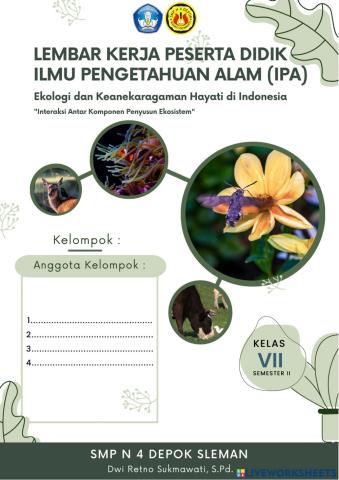 LKPD Interaksi Makhluk Hidup