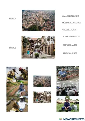 Els habitants de la localitat