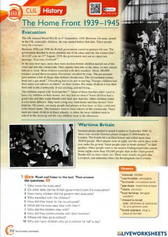 Home front 1939 - 1945