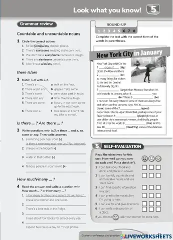 Countables and uncountables