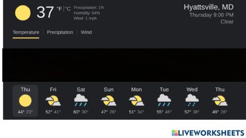 weather - Hyattsville