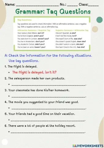 M.4-Grammar-Tag Questions