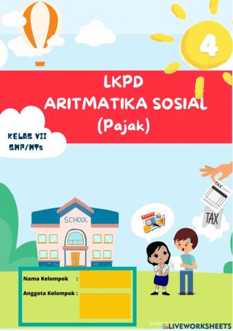 LKPD Aritmatika Sosial Pertemuan 4