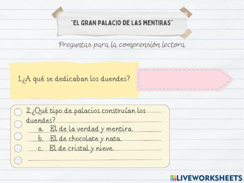 Comprensión Lectora