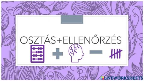 Osztás ellenőrzéssel